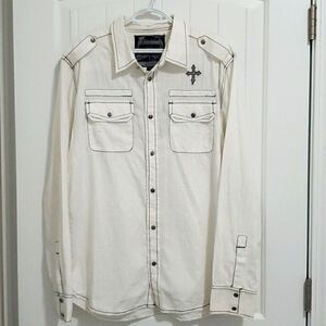 Buckle Black Label, men's long sleeve,  NWT,  xlarge